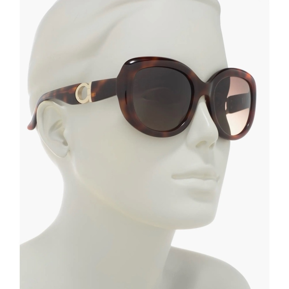 Ferragamo Tortoise Sunglasses